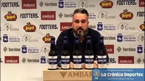 NÉSTOR PÉREZ (NO SEGUIRÁ cómo Entrenador de la SD Ejea) SD Ejea 0-2 CF Badalona / J 7 / 2ª RFEF - Grupo 3 / Fuente Facebook SD E