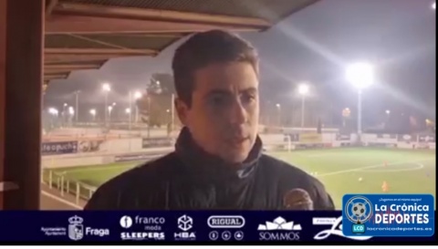 MARC VIGIL (Entrenador UD Fraga) Almunia San Juan 0-2 Fraga /J16 / Preferente Gr 1 Fuente: Facebook UD Fraga