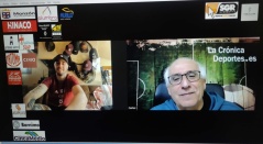 JON  PARDO PARDOS  MEJOR DEPORTISTA DE MONZÓN 2022 JUNTO AL ATLETA MARIO REVENGA